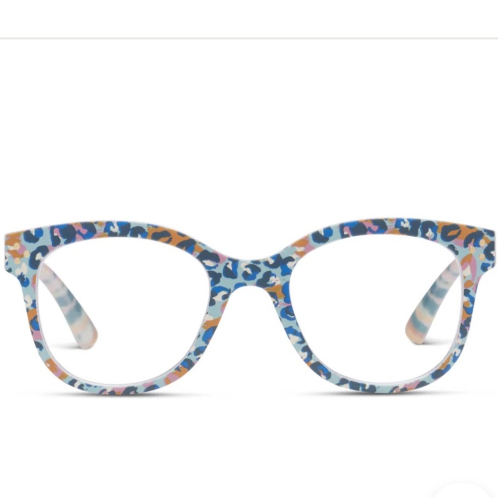Peepers Multicolor Leopard Print Cat-Eye Reading Glasses